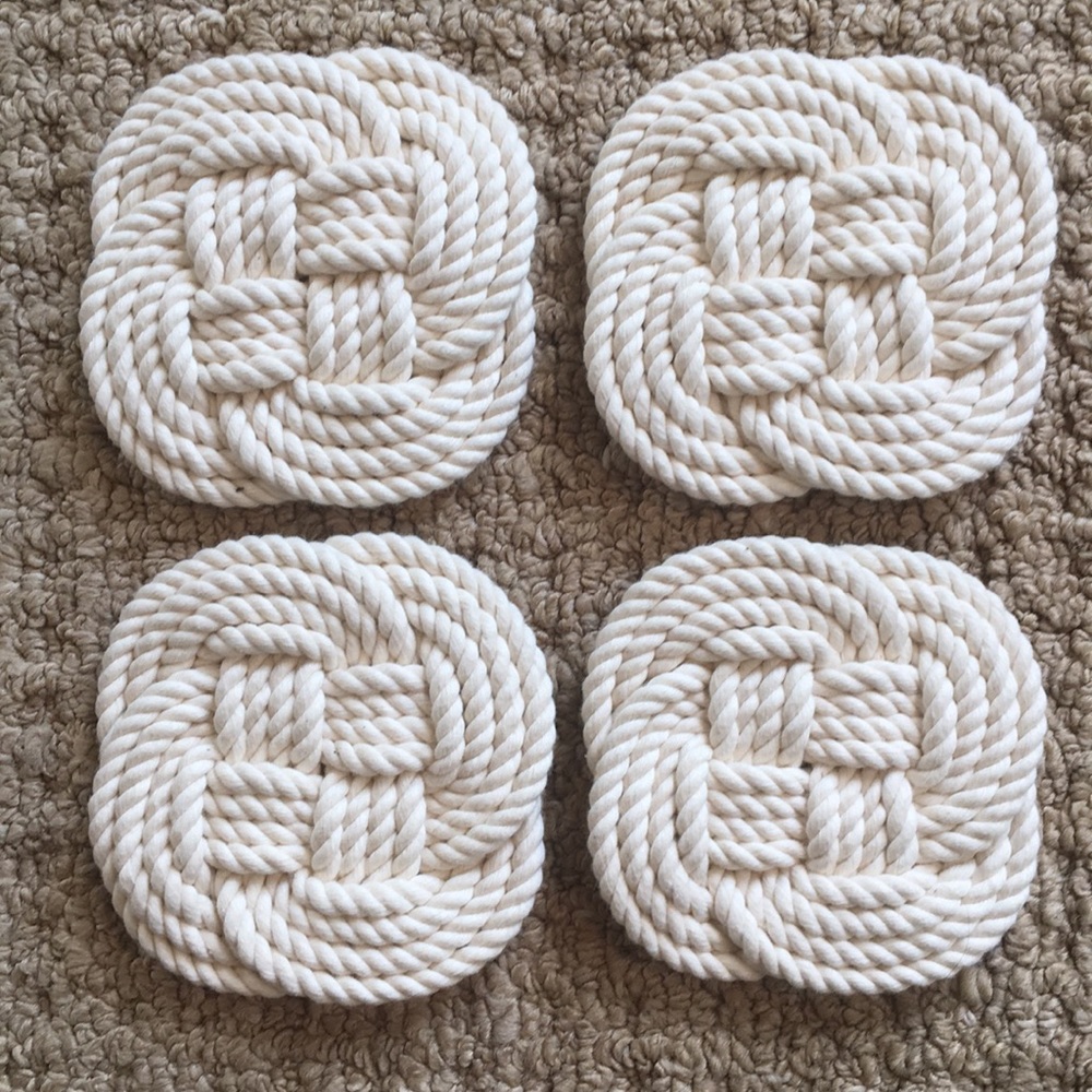 Nautical Rope Coasters